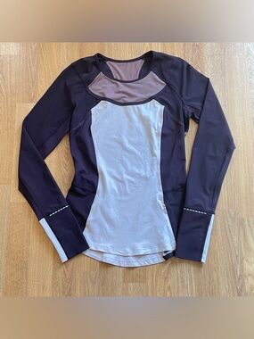 LULULEMON Trail Bound Long Sleeve Shirt Size 4